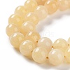 Dyed Natural Malaysia Jade Beads Strands G-G021-02C-11-4