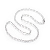 304 Stainless Steel Figaro Chain Necklaces NJEW-E143-07P-1
