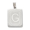 Non-Tarnish 304 Stainless Steel Pendants STAS-K216-48G-P-1