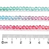 Transparent Painted Glass Beads Strands X1-DGLA-A034-T4mm-A11-3