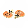 Rack Plating Alloy Enamel Pendants FIND-G054-17LG-02-2