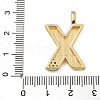 Brass Micro Pave Cubic Zirconia Pendants KK-B126-02G-X-3