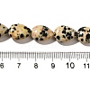 Natural Dalmatian Jasper Beads Strands G-I377-A15-5