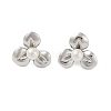 304 Stainless Steel with Plastic Imitation Pearl Stud Earrings for Women EJEW-G396-01P-1