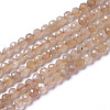 Natural Sunstone Beads Strands G-F596-42-2mm-1