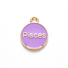 Alloy Enamel Pendants LS-ENAM-S124-01B-01H-3