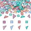 Elecrelive 240Pcs 2 Style Transparent Glass Cabochons GLAA-EL0001-02B-1