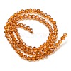 Transparent Electroplate Glass Beads Strands LS-EGLA-A039-T3mm-A28-2