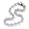 304 Stainless Steel Ball Chain Necklaces CHS-F009-01H-45cm-P-01-1