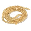 Natural Yellow Apatite Beads Strands GG-CBAE031-A02-3mm-3