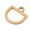 304 Stainless Steel Pendants STAS-P433-13B-G-2