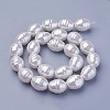 Shell Pearl Beads Strands BSHE-P030-03D-1