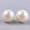 Acrylic Imitation Pearl Beads X-OACR-S024-15-14mm-2
