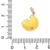 Alloy Enamel Pendants AL-CBA68FA-01A-G-3