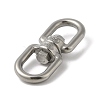 304 Stainless Steel 8 Shape Swivel Clasps STAS-S127-03P-03-2