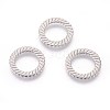 Tarnish Resistant 304 Stainless Steel Linking Rings STAS-F187-52P-1