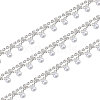 Globleland 2 Yards Iron Rhinestone Cup Chains FIND-GL0001-63-8