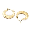 Twist Ring 304 Stainless Steel Hoop Earrings for Women EJEW-C067-04G-2