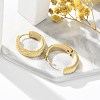 304 Stainless Steel Hoop Earrings for Women EJEW-C096-63G-5