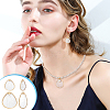 24Pcs 2 Styles Shell Pendants FIND-GA0004-51-6