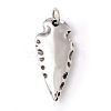 Tibetan Style 304 Stainless Steel Pendants STAS-P305-60AS-2