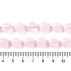 Natural Rose Quartz Beads Strands G-N342-07-5