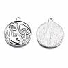 Autumn Theme Tibetan Style Alloy Pendant Enamel Settings PALLOY-S120-289-NR-3