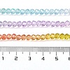 Transparent Painted Glass Beads Strands LS-DGLA-A034-T4mm-A12-3