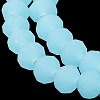 Imitation Jade Solid Color Glass Beads Strands LS-EGLA-A034-J2mm-MD04-5