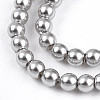 Baking Painted Pearlized Glass Pearl Bead Strands HY-N002-2mm-A03-4