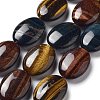 Natural Tiger Eye Beads Strands G-P528-D04-01-1