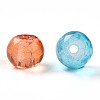 Baking Painted Transparent Glass Beads DGLA-Q022-4mm-M-3