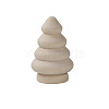 Unfinished Blank Wooden Christmas Tree WOCR-PW0002-37-1