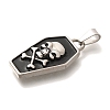 304 Stainless Steel Enamel Pendants STAS-U035-44P-2