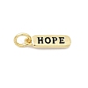 Brass Enamel Charms KK-P338-01G-E01-1