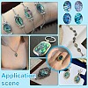 50Pcs Lampwork Cabochons LAMP-PH0001-45-5