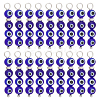 Unicraftale 30Pcs Handmade Evil Eye Lampwork  Pendants FIND-UN0002-17-1