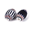Handmade Millefiori Glass Barrel Beads LA-N002-33A-2