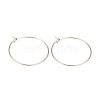 316L Surgical Stainless Steel Hoop Earring Findings STAS-G229-07P-03-1