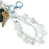 Acrylic & Glass Beaded Mobile Straps HJEW-JM01121-5