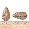 Tibetan Style Alloy Pendants LS-PALLOY-F319-05R-3