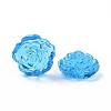 Handmade Lampwork Flower Beads LAMP-C004-05D-1