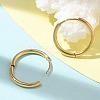 Ion Plating(IP) 304 Stainless Steel Hoop Earrings for Women EJEW-M089-02G-3