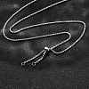 Non-Tarnish Adjustable 304 Stainless Steel Slider Necklaces NJEW-L156-002A-P-1