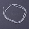 Transparent Glass Beads Strands GLAA-F076-B03-2