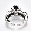 Alloy Cuff Finger Rings RJEW-T006-35A-4