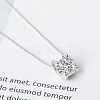925 Sterling Silver Pendant Necklaces NJEW-BB50404-C-2