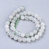 Natural Green Rutilated Quartz Beads Strands G-R475-013B-2