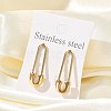 304 Stainless Steel Stud Earrings EJEW-F354-09G-4