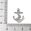 Brass Micro Pave Cubic Zirconia Pendants KK-C086-13P-02-3